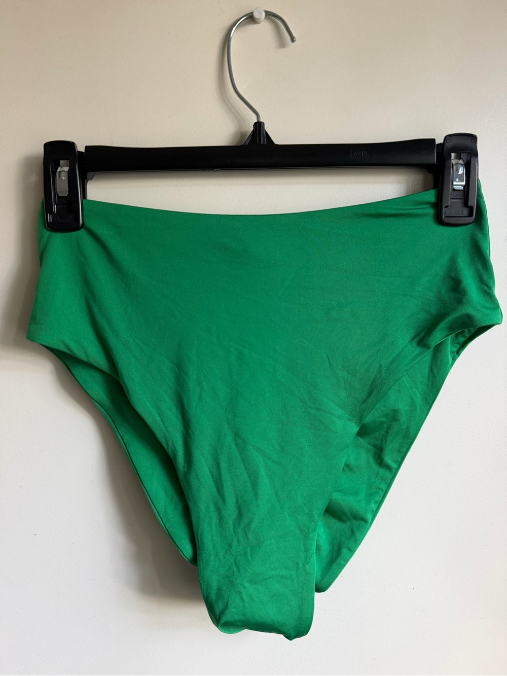 Toluca Green High-Waist Bikini Bottom